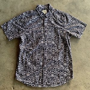 Obey Short Sleeve Button Up